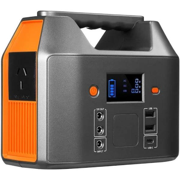 Portable 72800mAh 150W Solar Generator Power Station Battery Backup