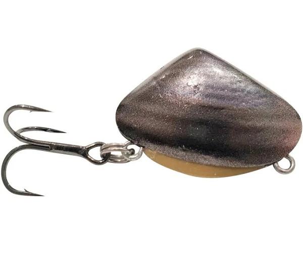 Asakura Tiny Clamer 25mm Hard Mussel Lure, Black