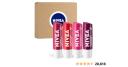 Nivea Lip Care, Fruit Lip Balm Variety Pack, Tinted Lip Balm, 0.17 oz, Pack of 4