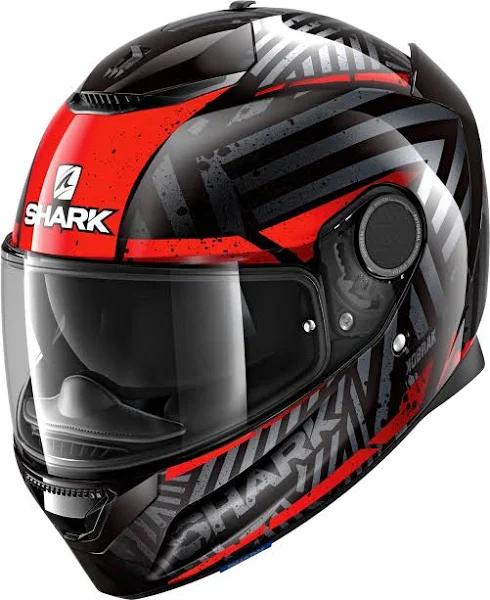 Shark Spartan 1.2 Kobrak Helmet Black Red