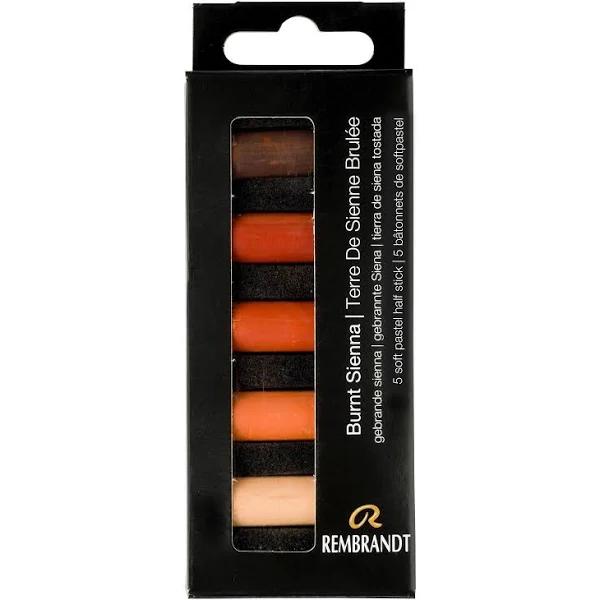 Rembrandt Soft Pastels Yellow Ochre 5 Pack