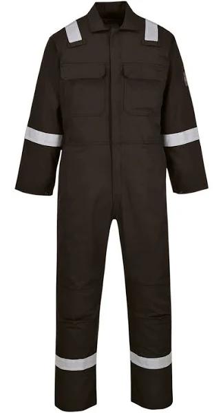 Portwest Mens Bizweld Iona Work Overall/Coverall Black M