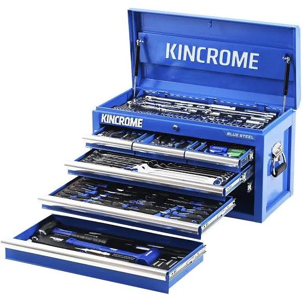 Kincrome Bluesteel 26" 165 Piece 6 Drawer Chest Tool Kit