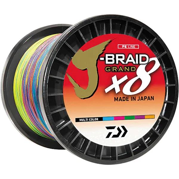 Daiwa J-Braid Grand X8 - 500m 50lb Multi Colour