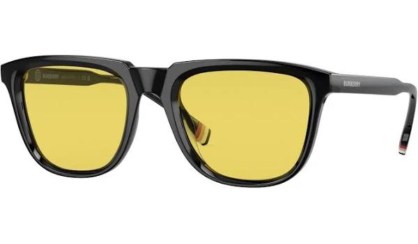 Burberry George BE4381U | Black/Yellow Sunglasses