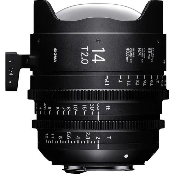 Sigma 14mm T2 Cine Lens For Sony E-Mount