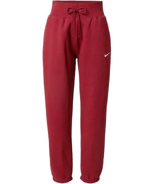 Nike - Sportswear Phoenix Fleece High-Waisted Oversized Sweatpants in Team Red