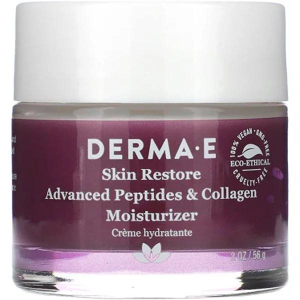 Derma E - Advanced Peptides & Collagen Moisturizer - 2 oz (56 Grams)