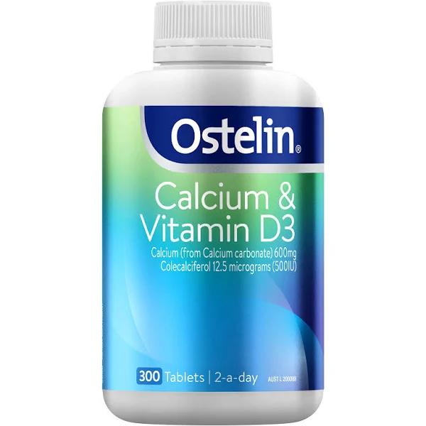 Ostelin Calcium & Vitamin D3 300 Tablets