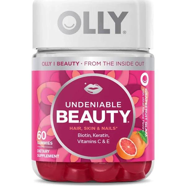 Olly Undeniable Beauty, Gummies, Grapefruit Glam - 60 gummies