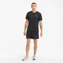 Puma Run Favorite Heather Tee in Black S