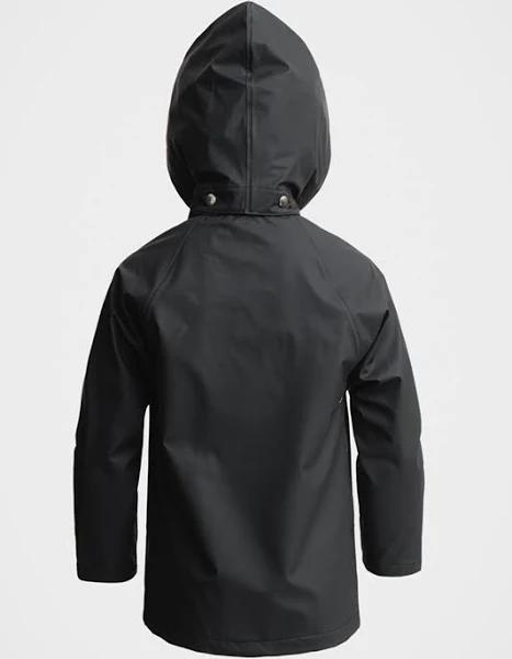 Stutterheim - Kids Raincoat - Mini Lightweight Black - Unisex - 6-7