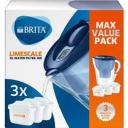 Brita Water Filter Jug Premium Starter Pack - 3 Limescale Expert Filters