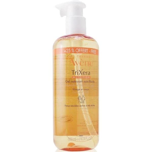 Avene Trixera Nutrition Nutri-Fluid Cleansing Gel 500ml