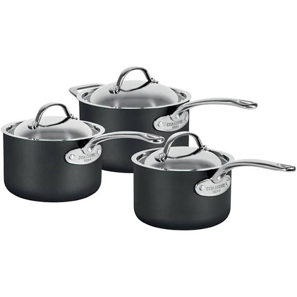 Chasseur Cinq Etoiles 3 Piece Saucepan Set