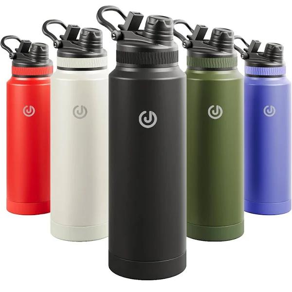 JOISCOPE 1200 ml Insulated Bottle, BPA-Free, Stainless Steel Bottle with Straw and Straight Mouth, Multiple Drinking Methods, Leak-proof Sports