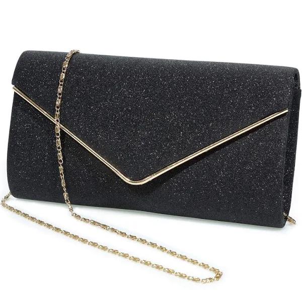 Mansherry Evening Bag Clutch Purses for Women, Ladies Sparkling Party Handbag Wedding Bag Purse