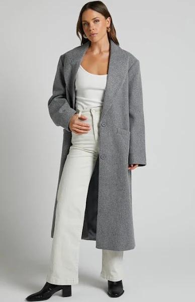 Olsen Coat - Slate - S - Women's Jackets - Lioness Fashion | AfterPay Available