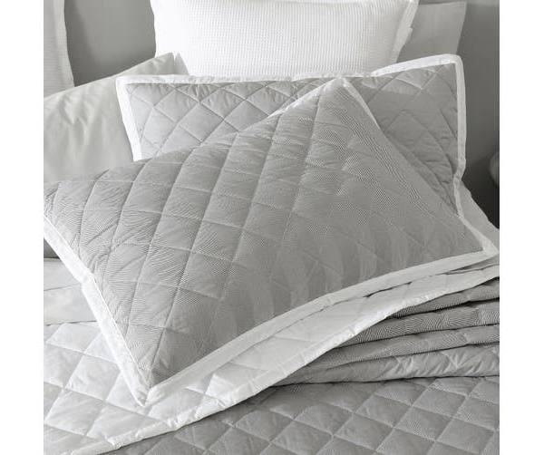 Logan and Mason Essex Bedspread Pewter