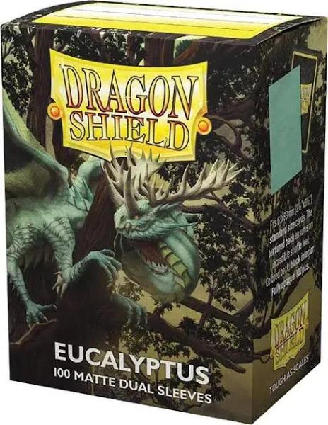 Dragon Shield Dual Matte - Eucalyptus - 100 Sleeves