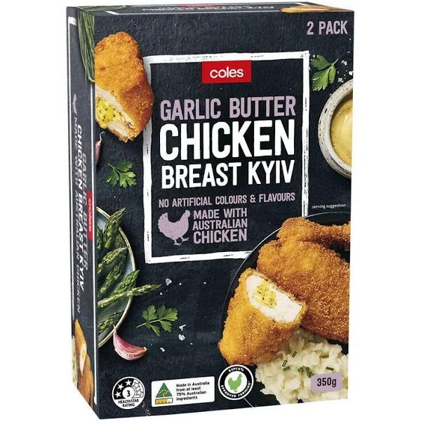 Coles Crumbed Chicken Kyiv (350 g)