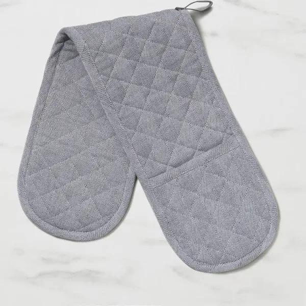 Salisbury & Co Hampstead Double Oven Mitt Black