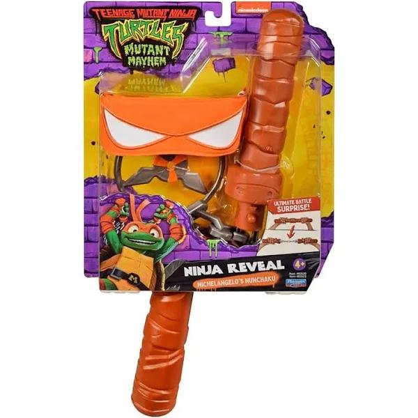 Teenage Mutant Ninja Turtles Mutant Mayhem Ninja Reveal Michelangelo's Nunchaku