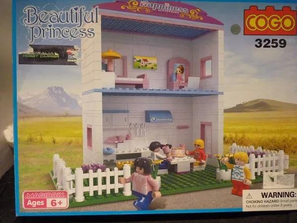 Cogo-3259 Beautiful Princess Happy Home Building Blocks 368 Pcs Lego