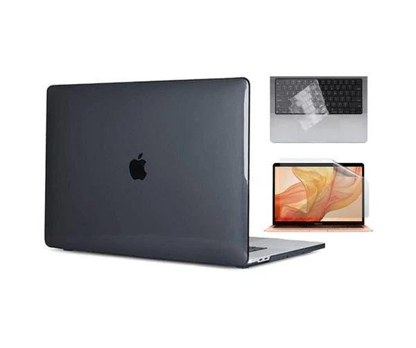 For Macbook Air M2 13.6'' A2681 Crystal Black Case Cover Hard Shell 2022-For Macbook Air A2681 13.6" M2-Crystal Black-Full Set