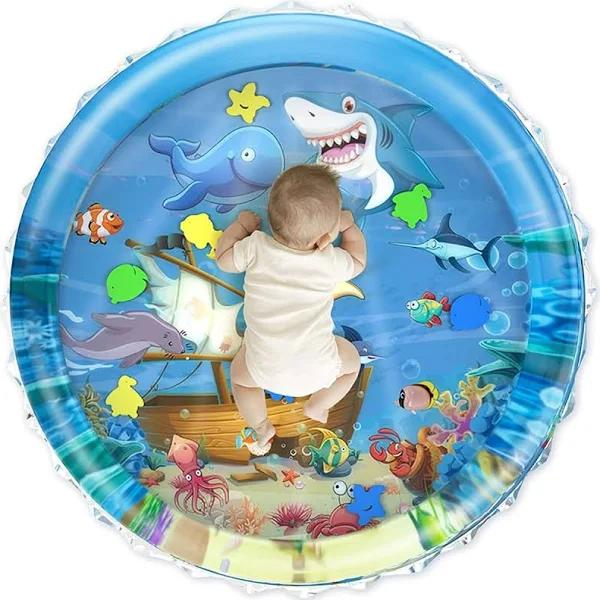 Toddly SplashJourney XL Inflatable Tummy Time Water Mat Sensory Mat For Baby