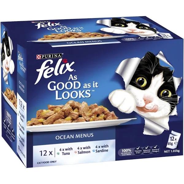 Felix Cat Food Ocean Menu 12 x 85g