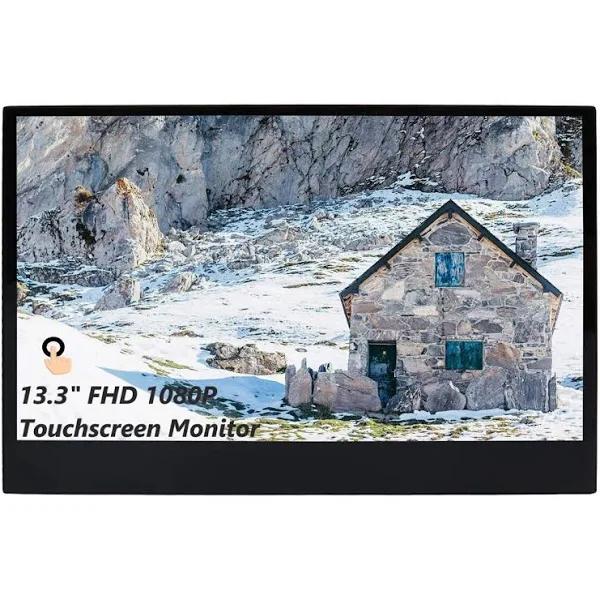 Portable Touch Screen Monitor 1080P HD With Multi-devices – 13.3 Inch