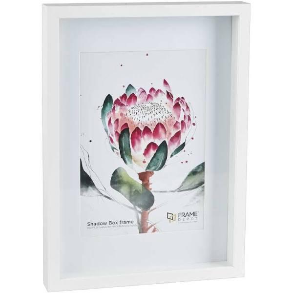 Unigift Shadow Box White Photo Frame