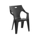 Marquee Anthracite Kapri Resin Chair