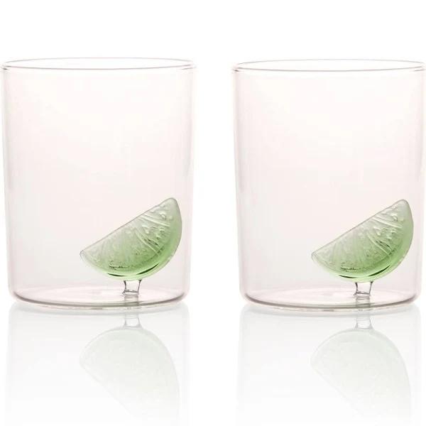 Maison Balzac 2 Gin & Tonic Glasses