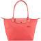 Longchamp Le Pliage Club Small Shoulder Tote Pomegranate