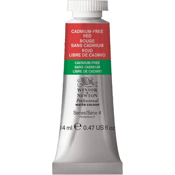 Winsor & Newton : Professional Watercolour : 14ml : Cadmium-Free Red