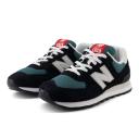 New Balance Unisex 574 Black/Grey Matter - Size 6