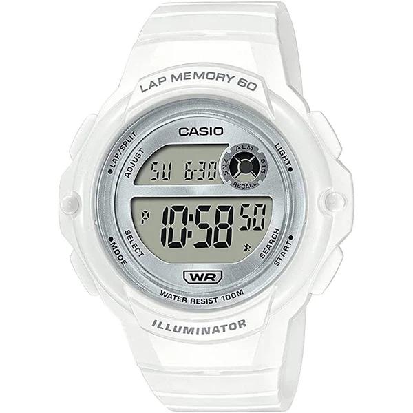 Casio LWS1200H-7A1 White Digital Womens Watch