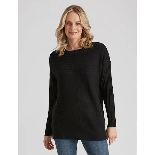 Rivers - Womens Jumper - Ribbed Centre Seam Jumper