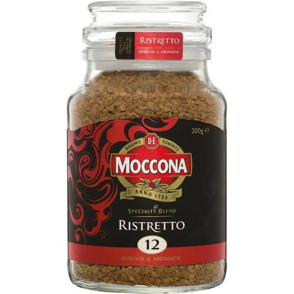 Moccona Ristretto Freeze Dried Coffee Intensity 12 200g