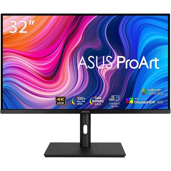 Asus ProArt PA329CV 32" 4K UHD HDR Professional IPS Monitor