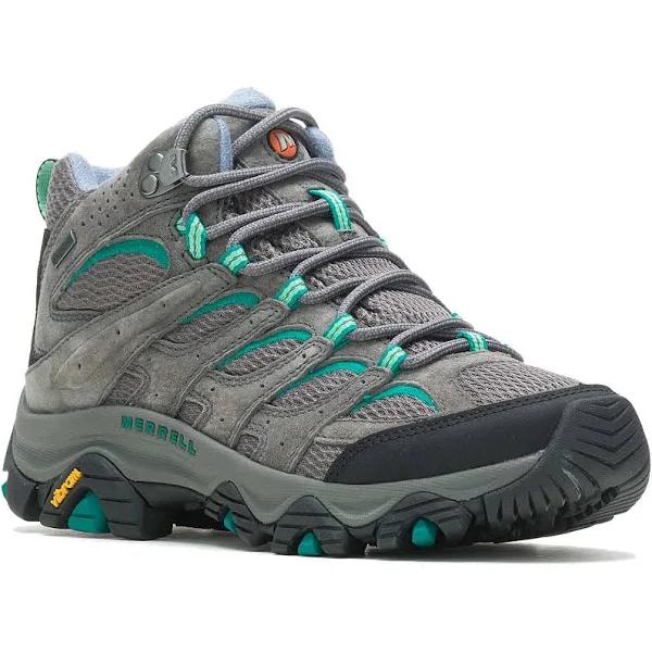 Merrell Moab 3 Mid GORE-TEX Boots Grey Green Turquoise Women - 40.5