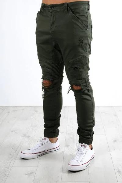 Silent Theory Outlaw Cuffed Pant Khaki 38 / Khaki