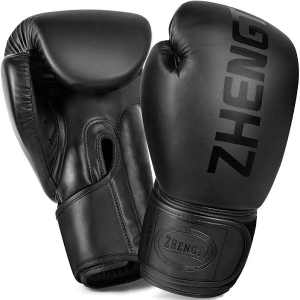 ZTTY Boxing Gloves Kickboxing Muay Thai Punching Bag MMA Pro Grade Sparring Training Fight Gloves for Men & Women | Sports