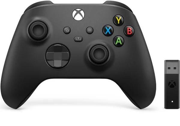 Xbox Wireless Controller + Wireless Adapter for Windows 10