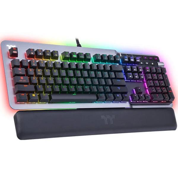 Thermaltake Argent K5 RGB Gaming Keyboard - Silver Switch [GKB-KB5-SSSRUS-01]