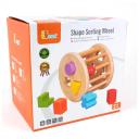 Viga - Wooden Shape Sorting Wheel