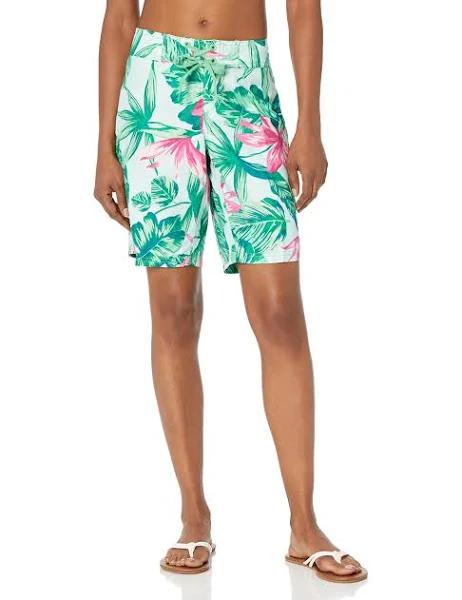 Kanu Surf Women's Hayley UPF 50+ Active Printed Swim and Workout Board Short