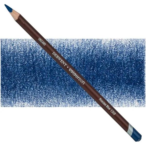 Derwent Coloursoft Pencil C310 Prussian Blue